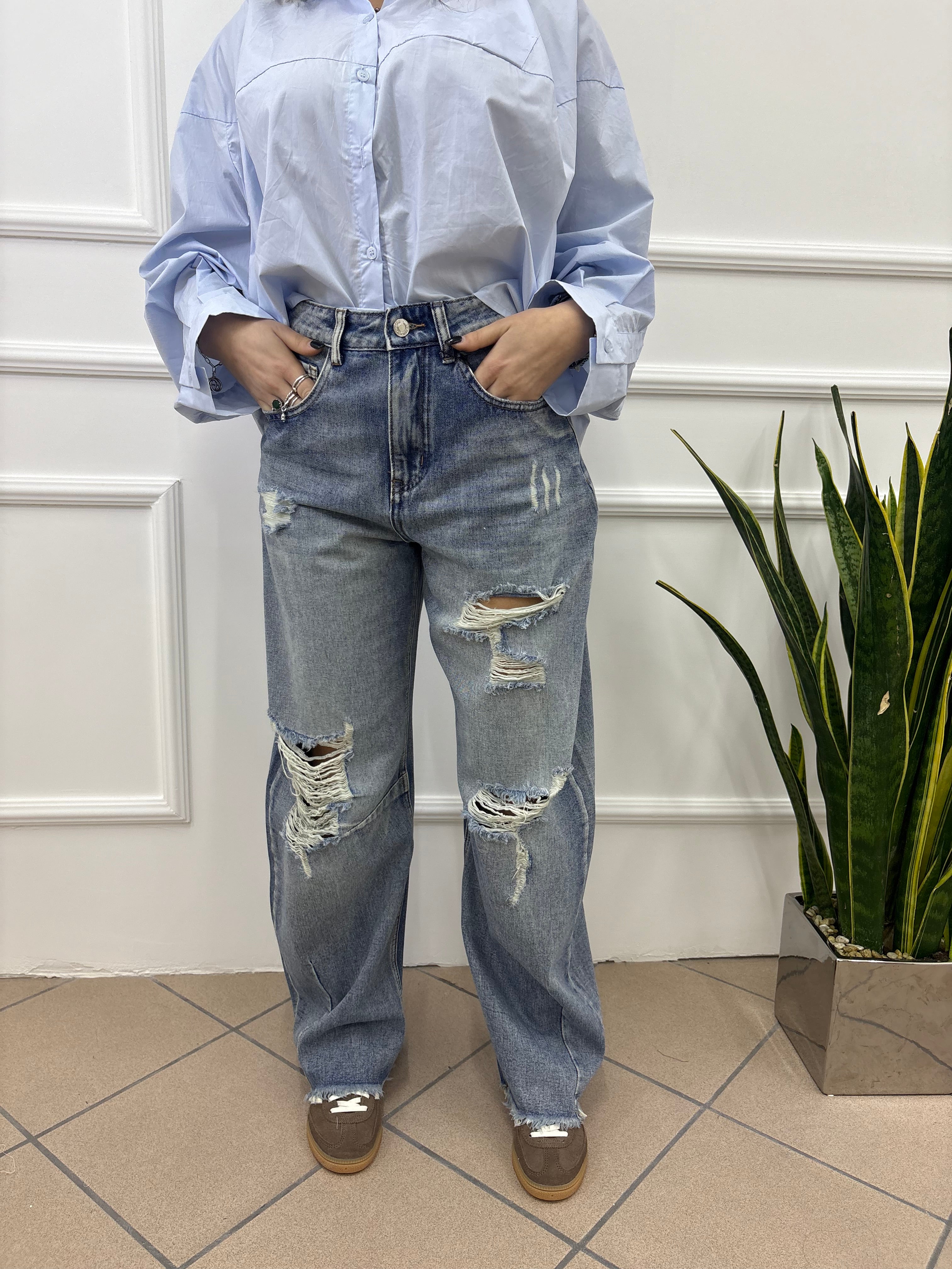 Jeans con strappi