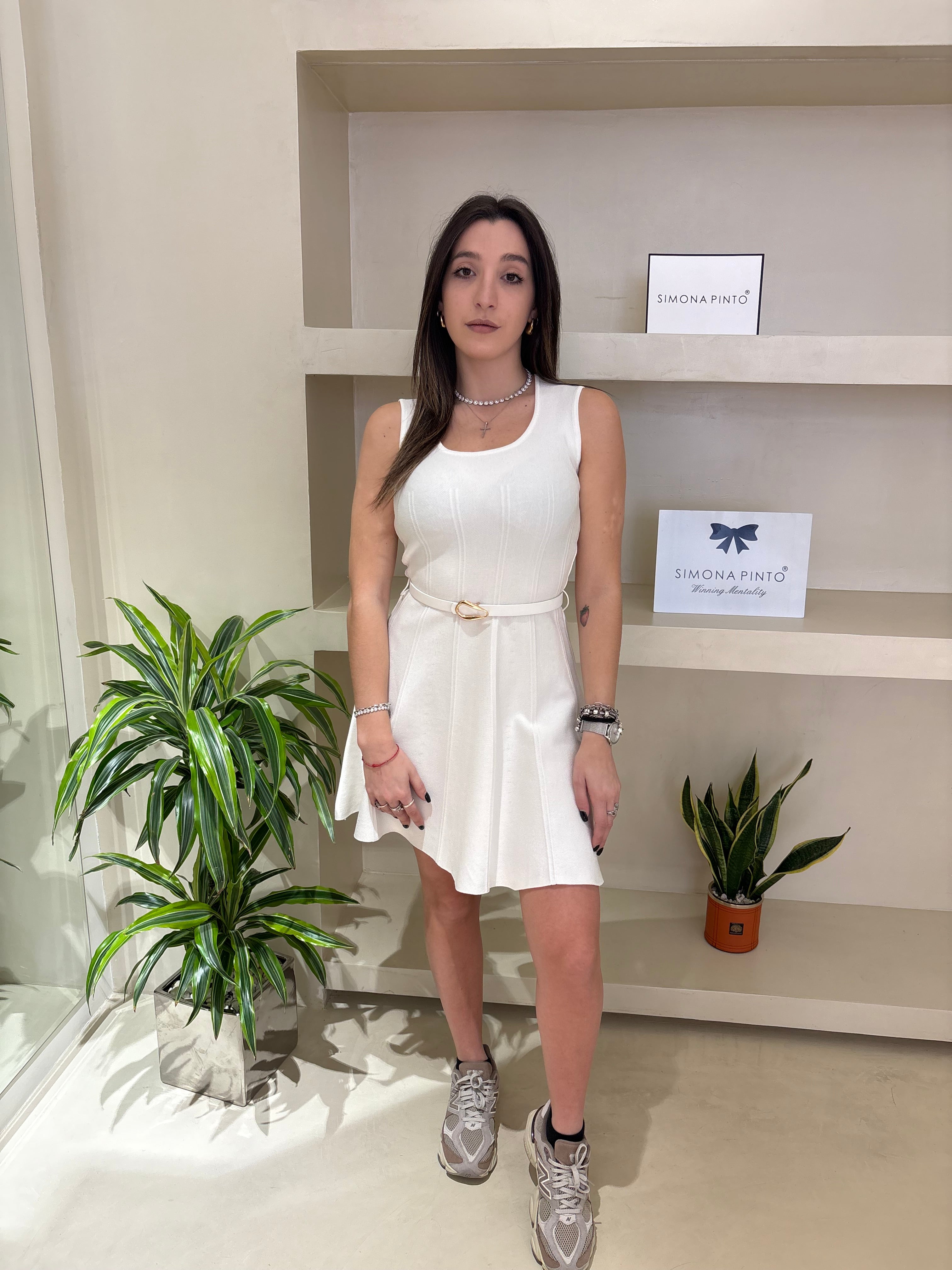 Abito Mini con cintura