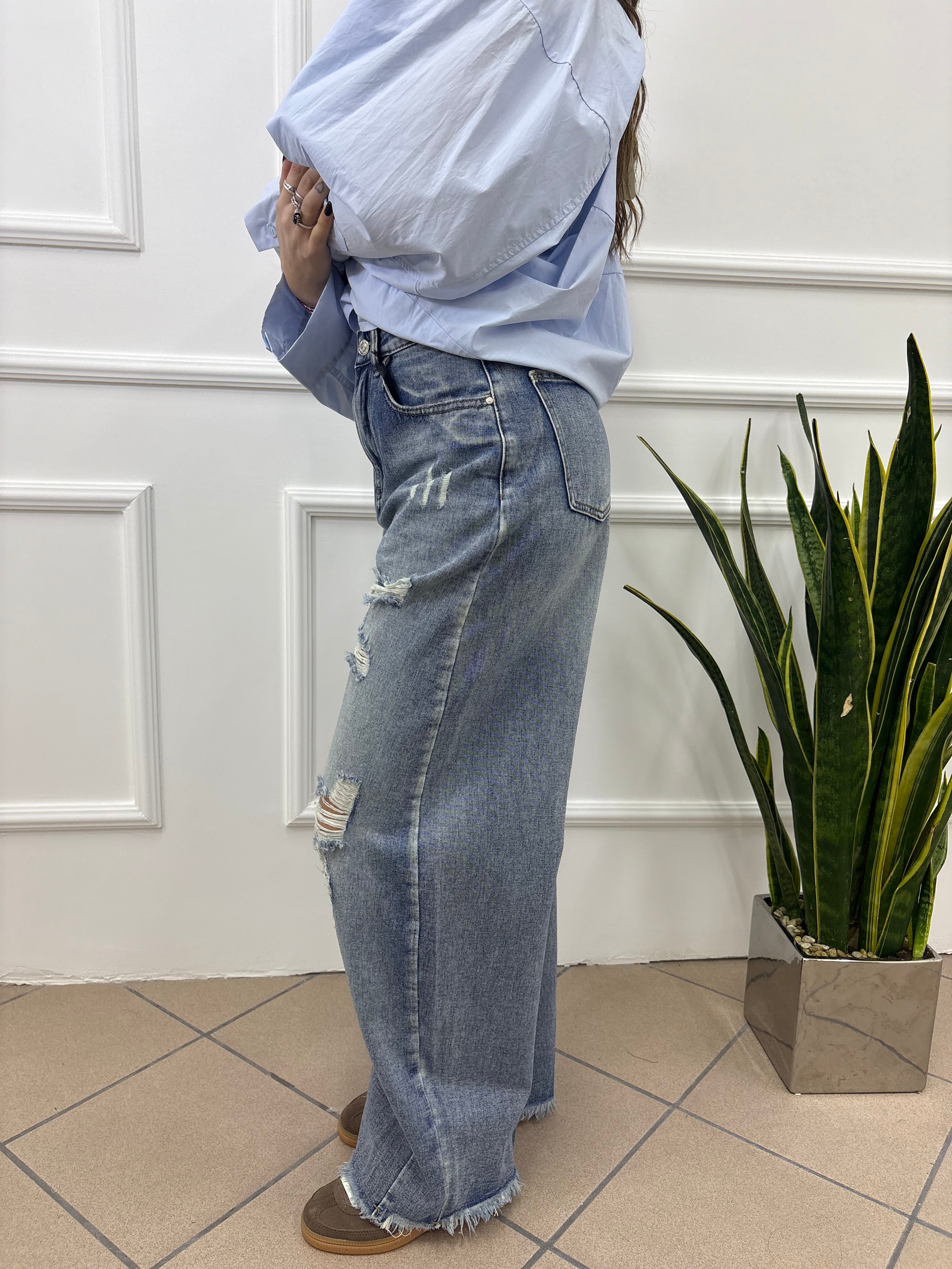 Jeans con strappi
